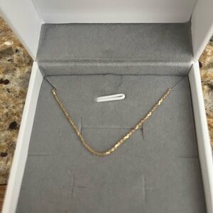 14K GOLD CABLE  NECKLACE